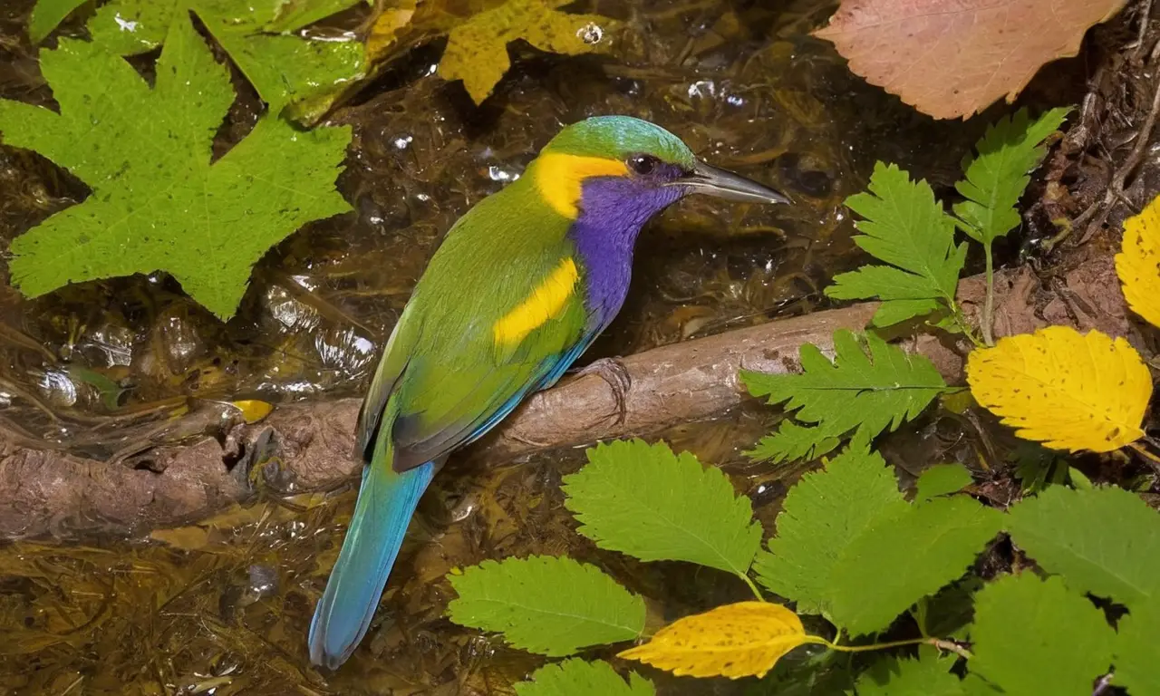 Bosque vibrante y lleno de biodiversidad