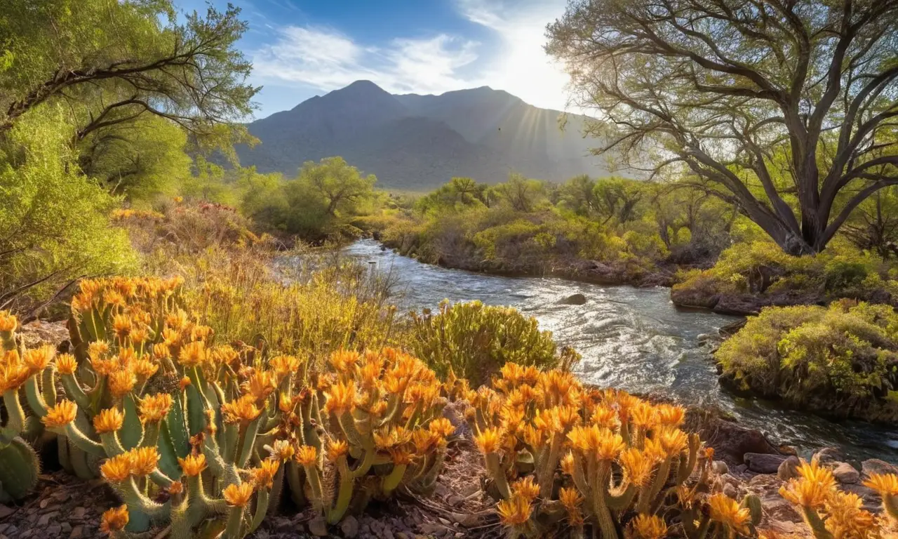 Naturaleza vibrante y diversa en armonía
