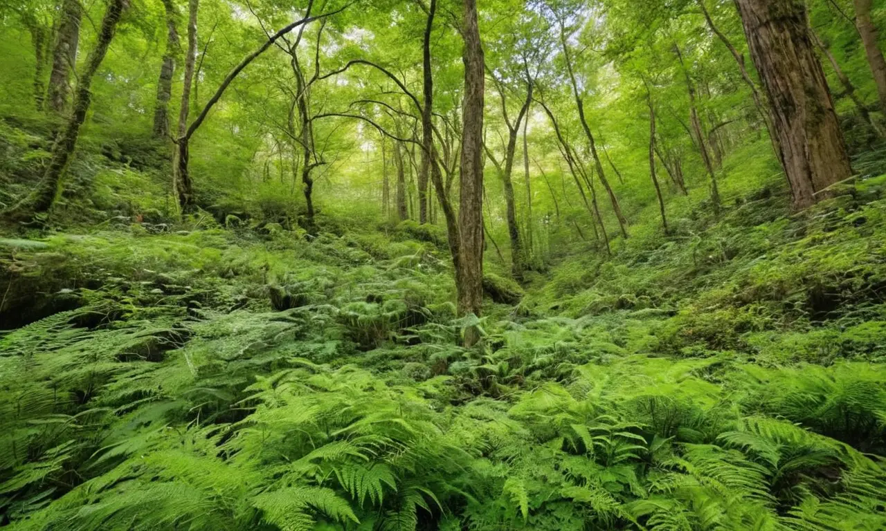 Paisajes verdes llenos de vida y diversidad