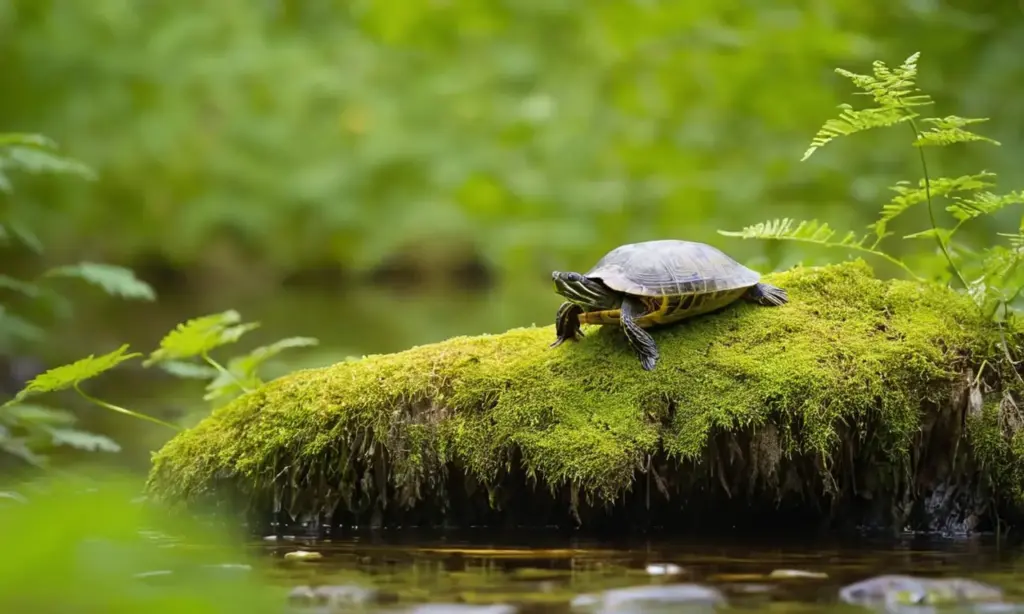 Naturaleza vibrante y serena llena de vida