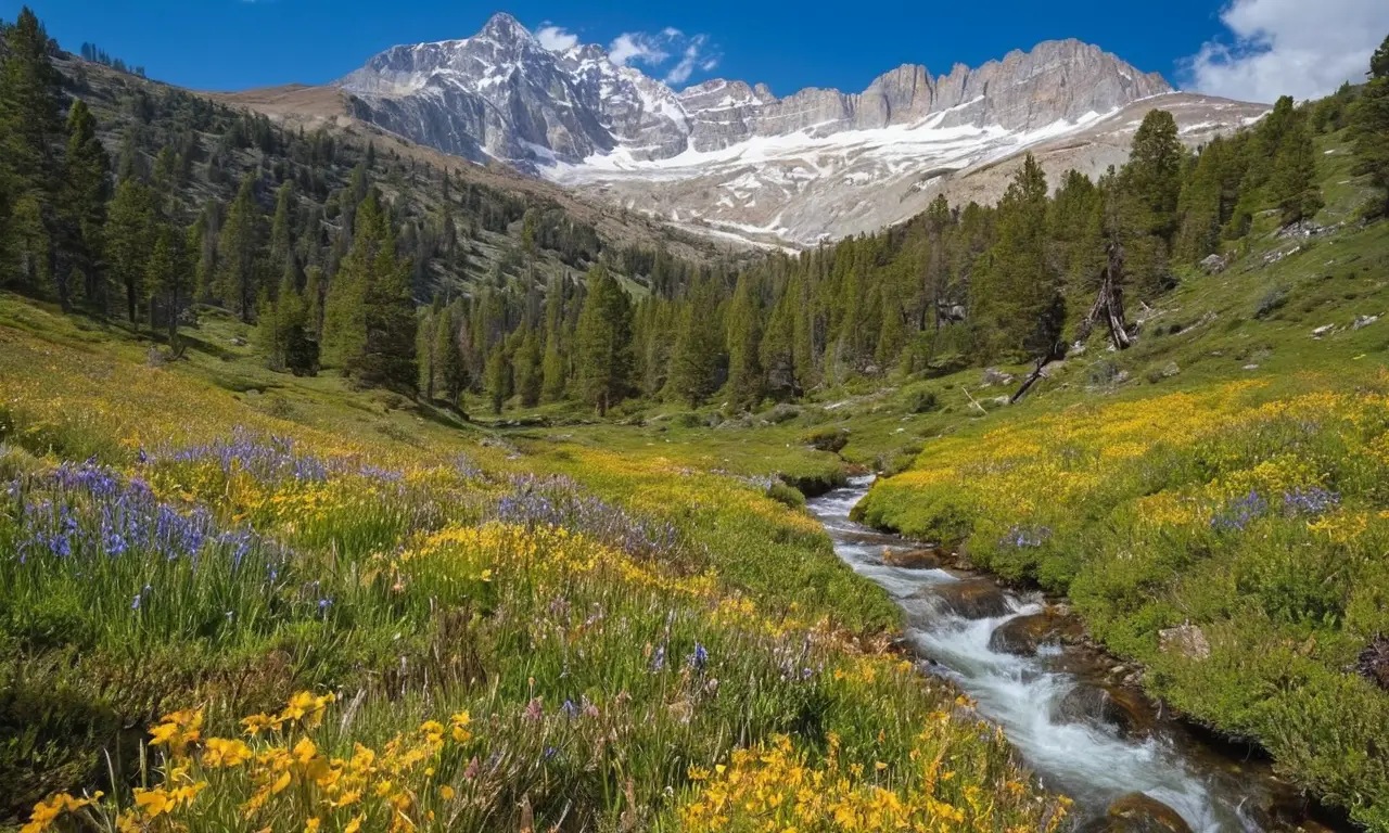 Montañas Sierra Nevada: belleza natural impactante
