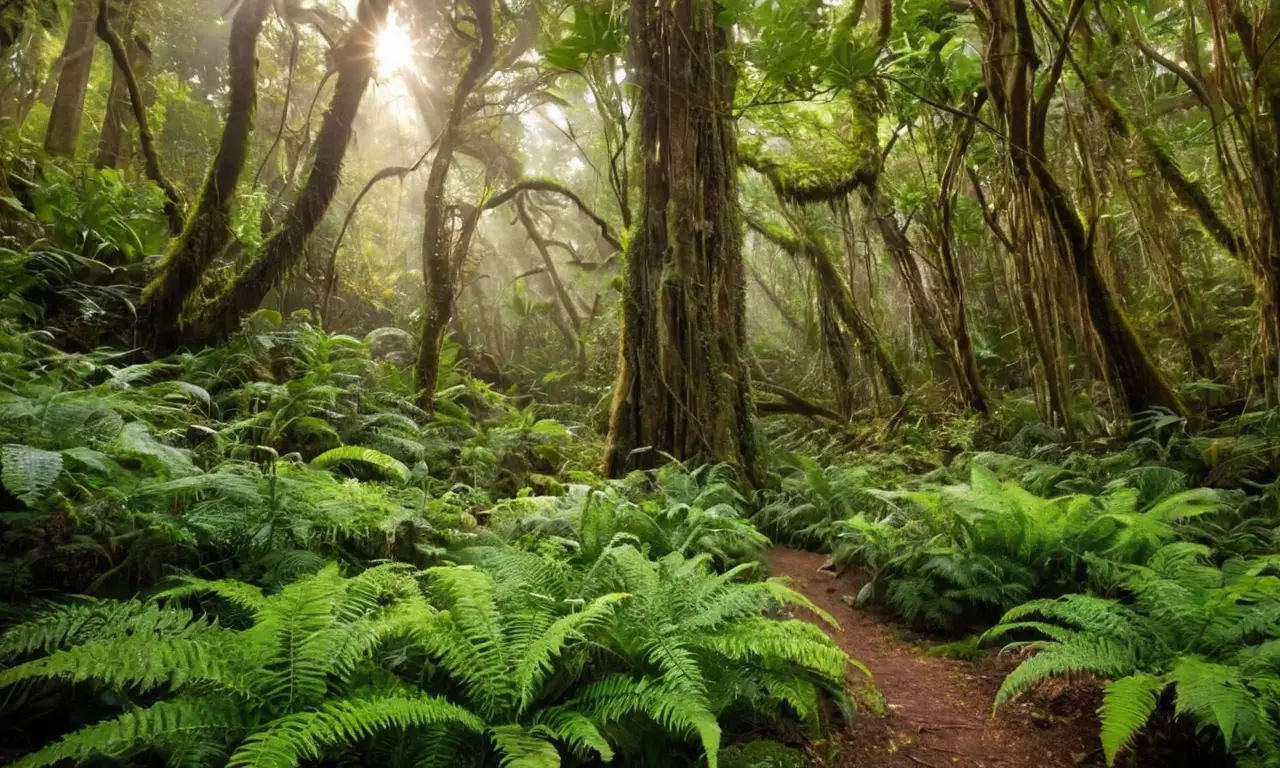 Selva vibrante y armoniosa llena de vida