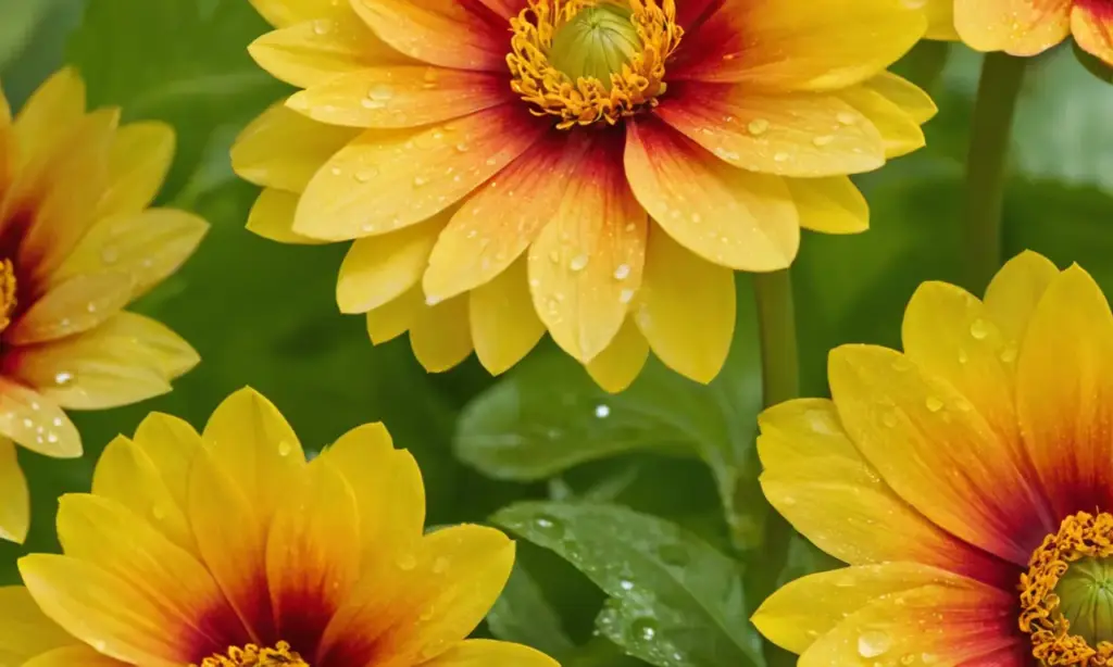 Flores vibrantes y elegantes en perfecta armonía