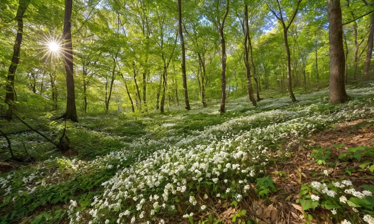 Naturaleza vibrante en armonía y decadencia