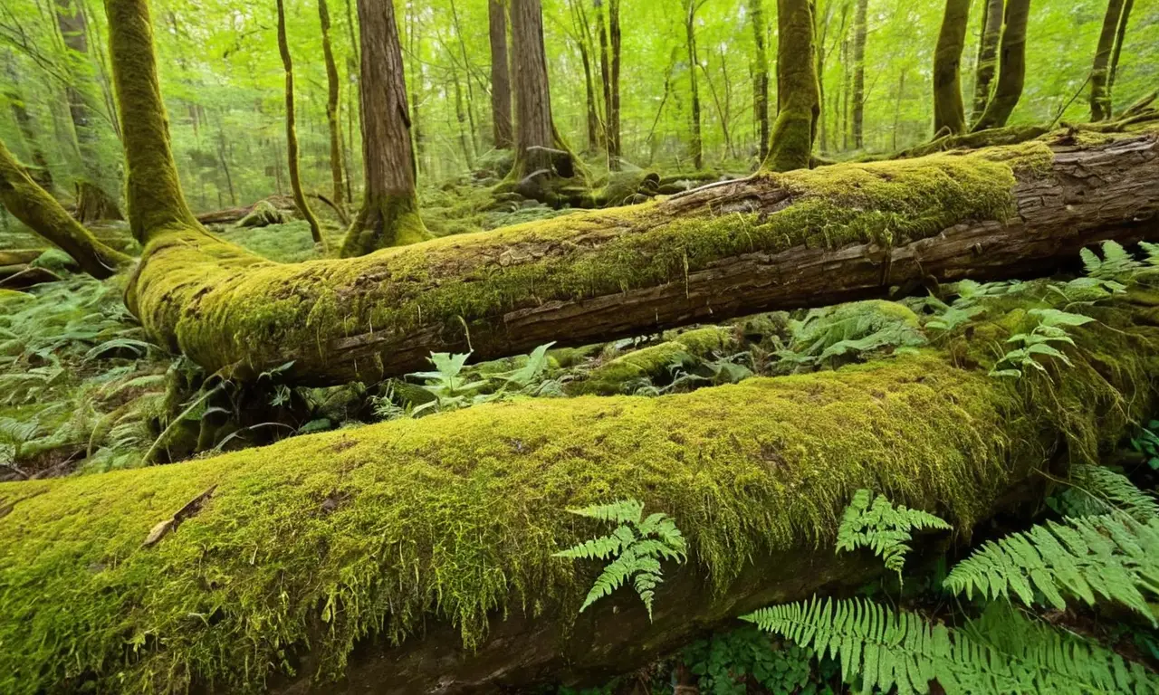 Bosque vibrante y diverso en perfecta armonía