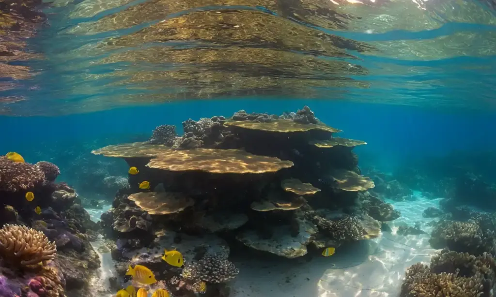 Biodiversidad marina en un entorno vibrante