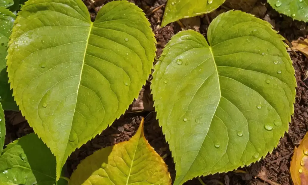 Naturaleza detallada con luz y sombras