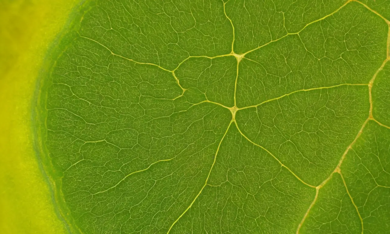 Organismo unicelular vibrante bajo luz solar