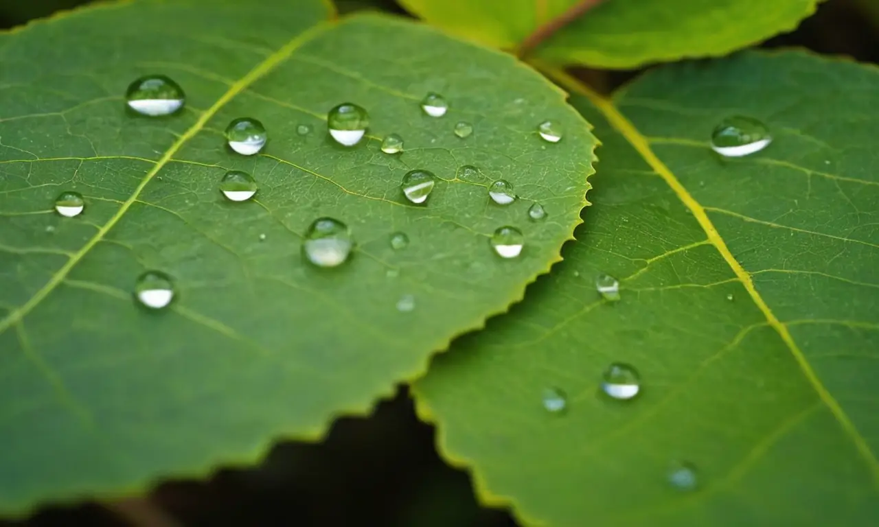 Naturaleza vibrante con luz y detalles sutiles