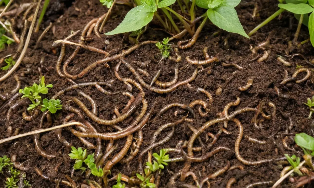 Vida subterránea rica y vibrante en armonía