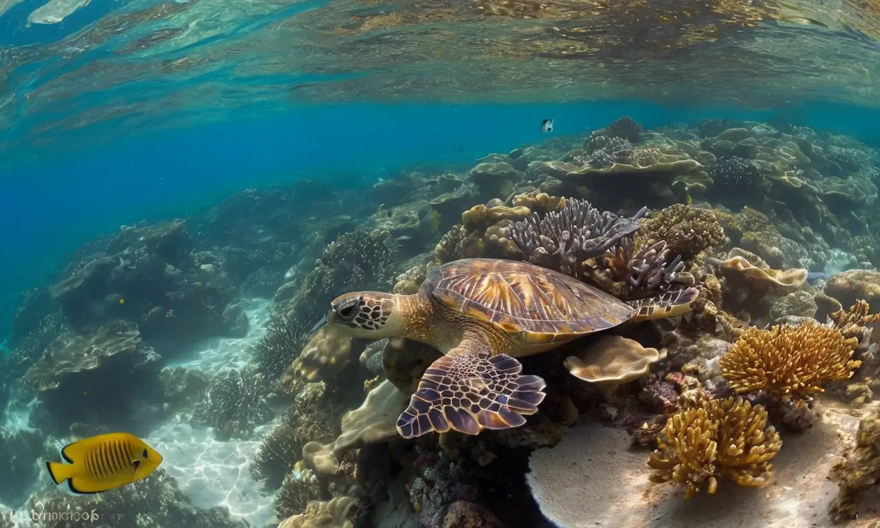 Un vibrante ecosistema marino lleno de vida