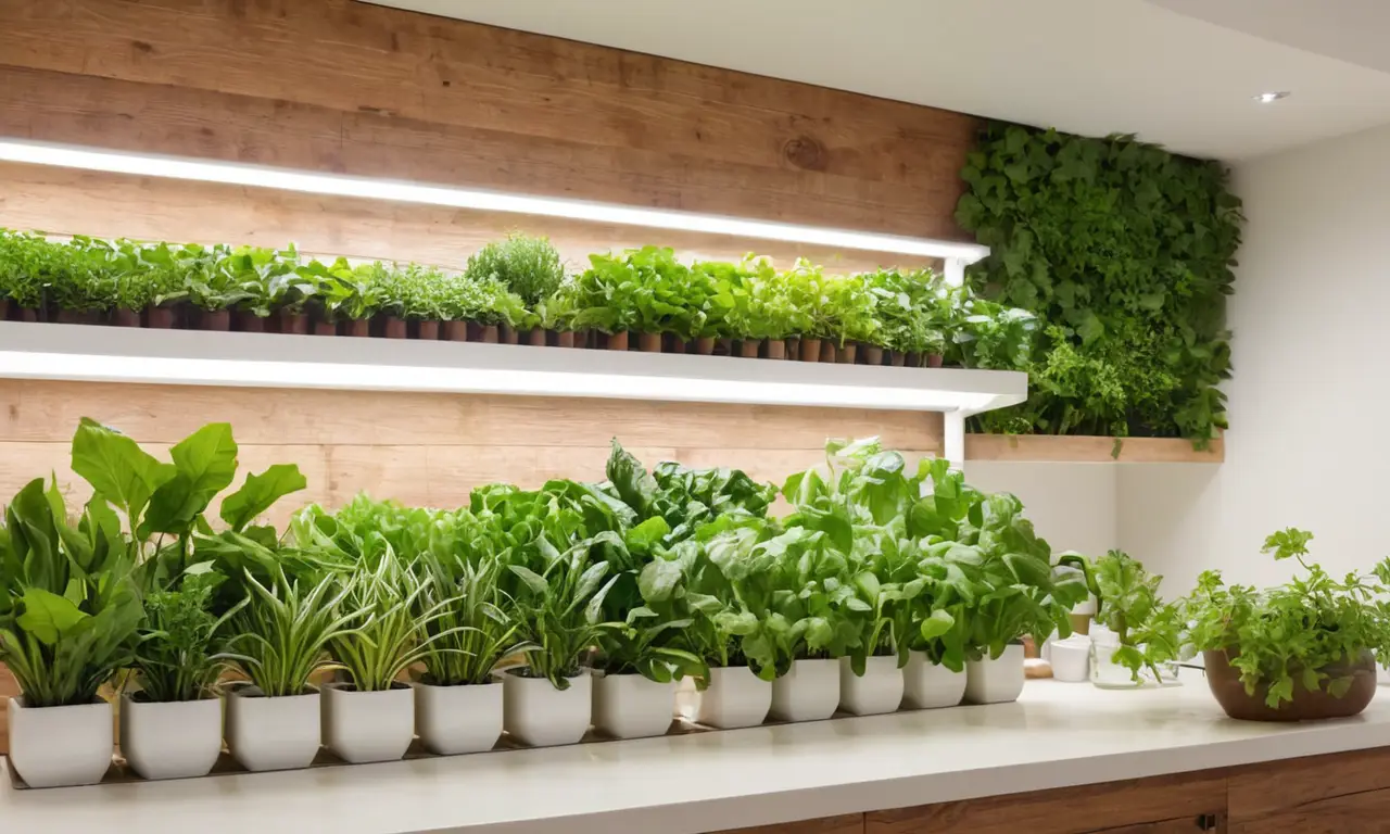 Escena serena ideal para entusiastas de jardinería