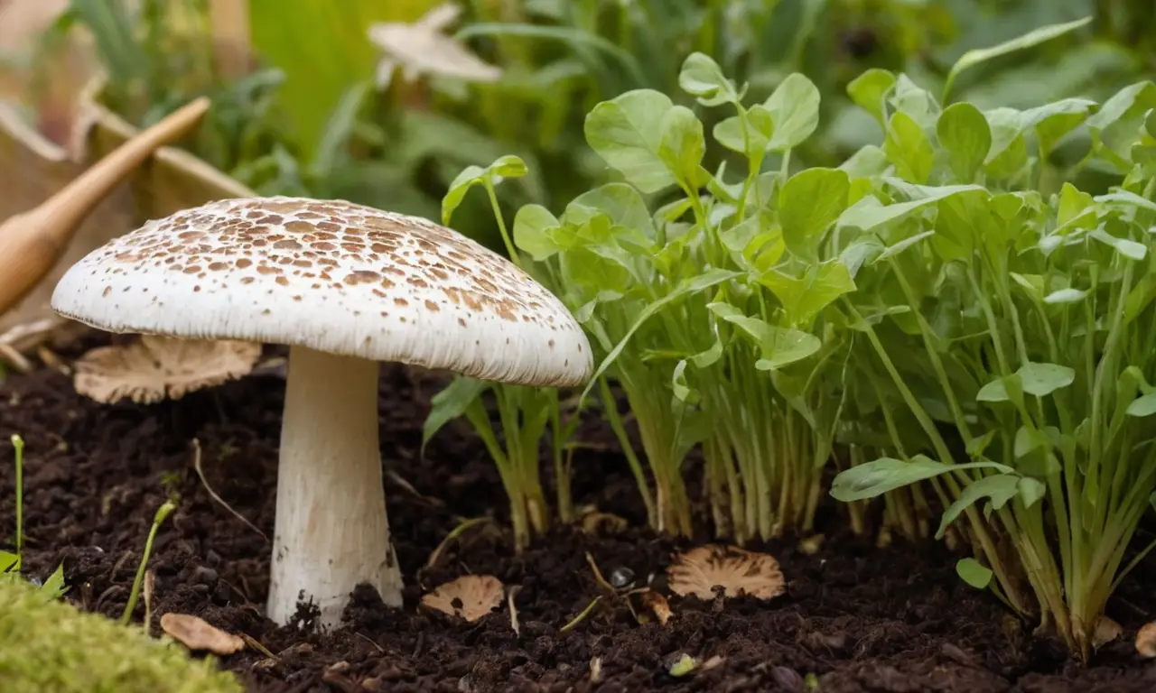 Un jardín vibrante lleno de vida y texturas