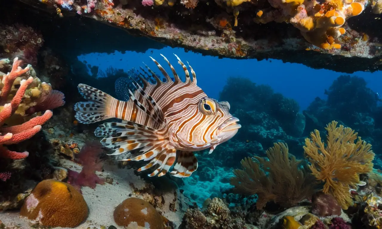 Un colorido arrecife marino lleno de vida