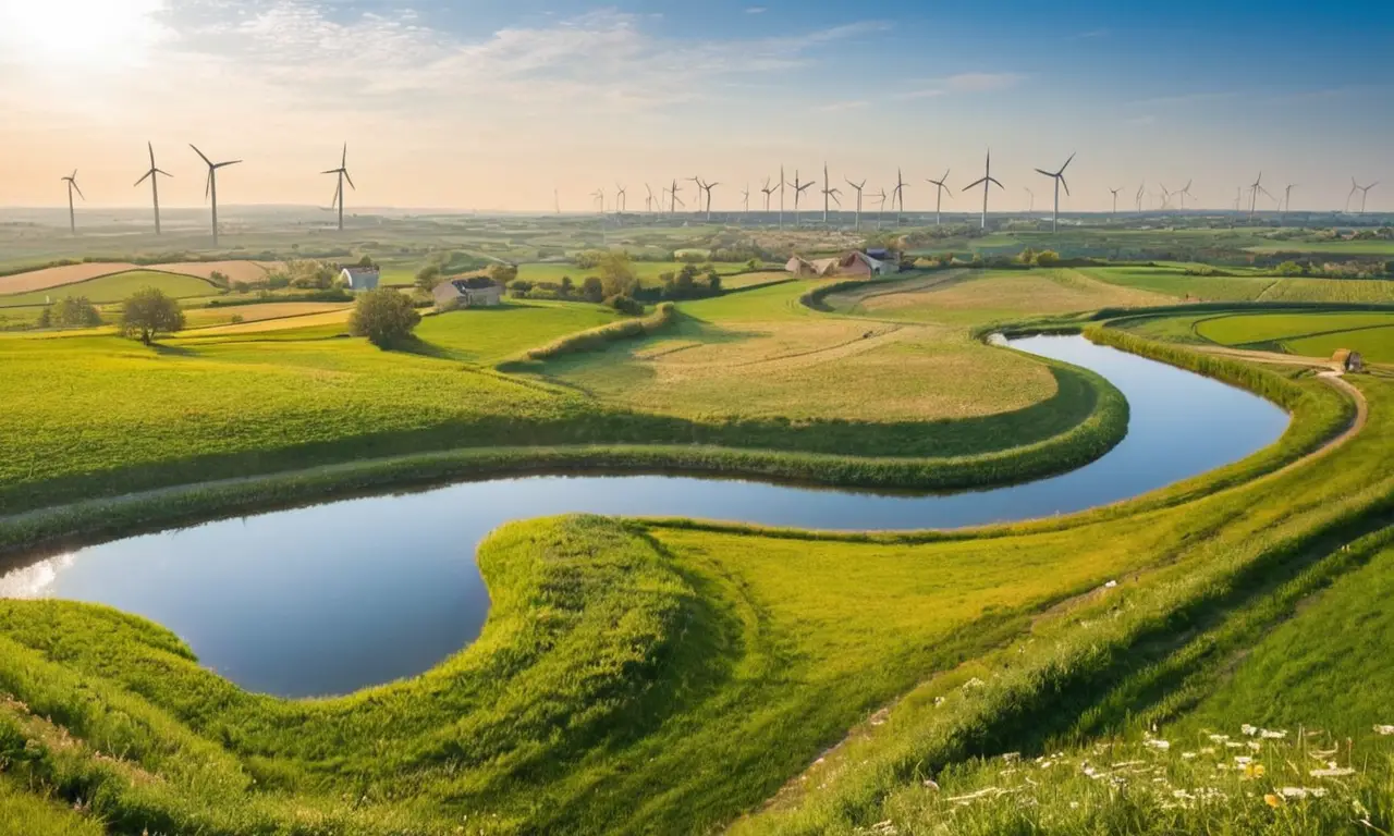 Naturaleza y tecnología en armoniosa coexistencia