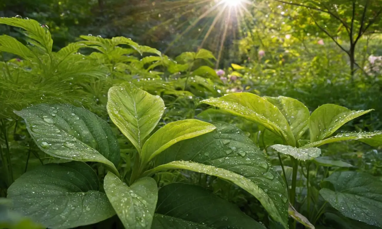 Biodiversidad vibrante en un paisaje armonioso