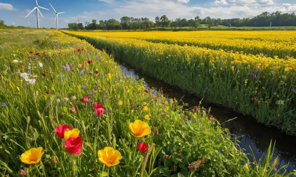 Naturaleza y energía se entrelazan armoniosamente