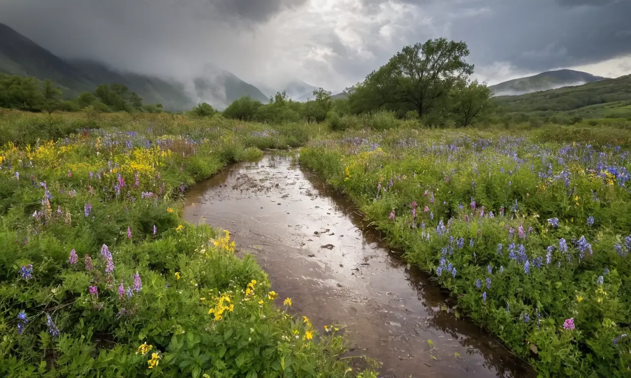 Lluvia y vida luchan contra la contaminación
