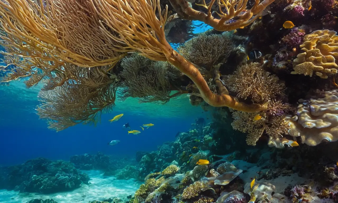 Ecosistema marino vibrante y diverso