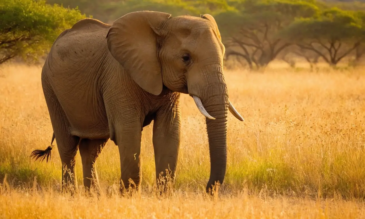 La savanna muestra la belleza salvaje y armoniosa