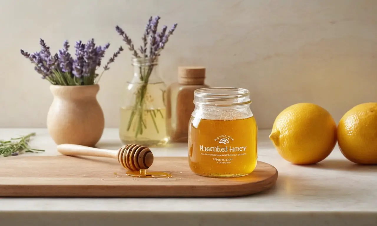Cocina moderna y acogedora con detalles naturales