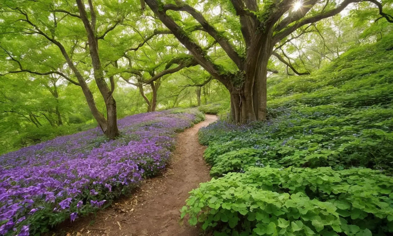 Naturaleza vibrante y serena en armonía