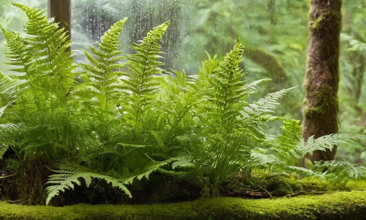 Naturaleza armoniosa en un espacio acogedor