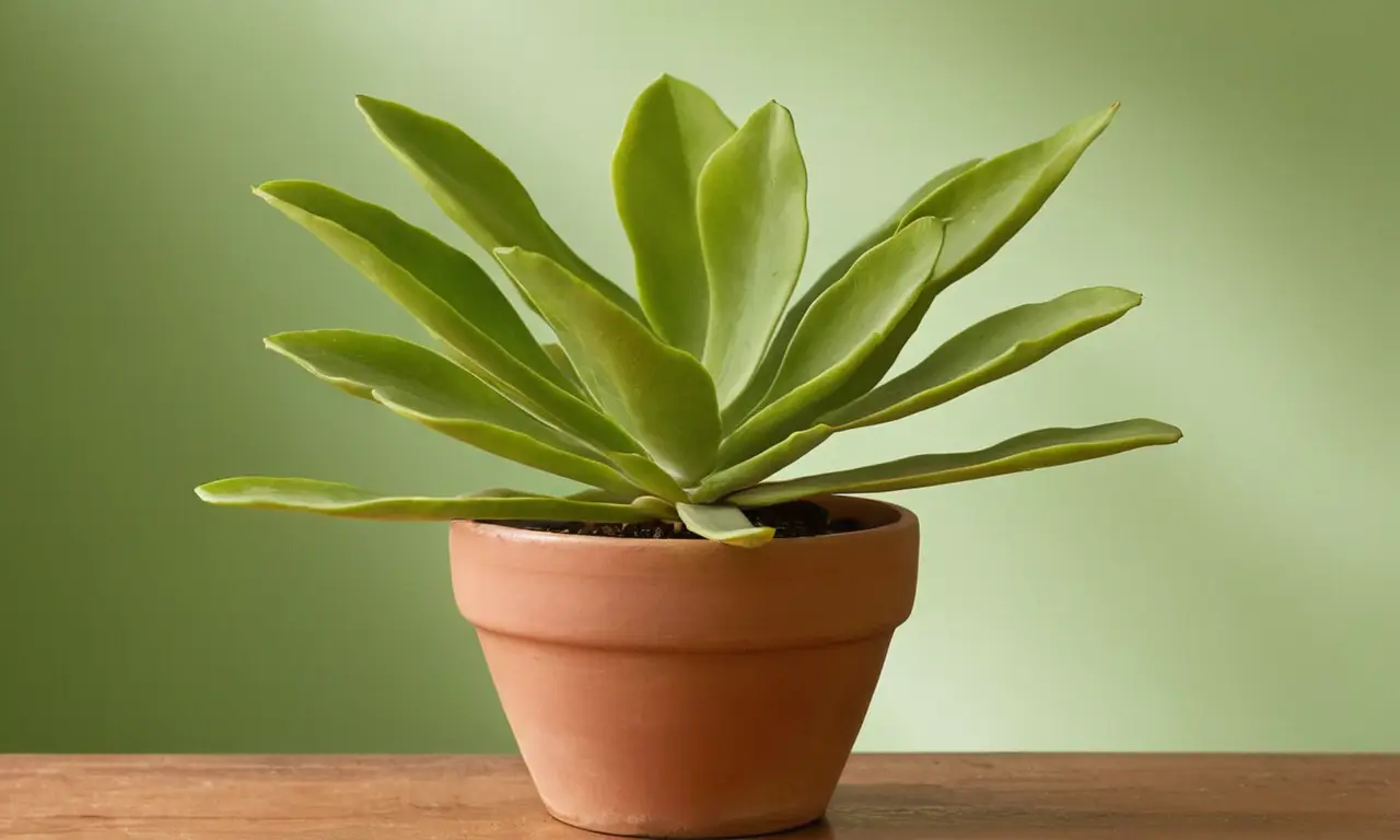 Kalanchoe beharensis muestra hermosura natural