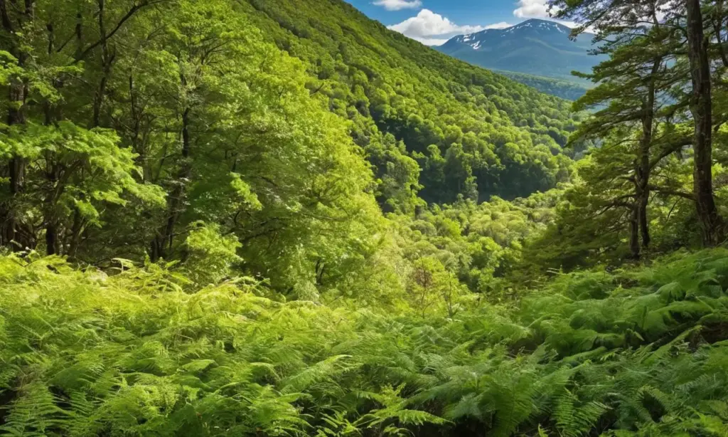 Ecosistema vibrante de vida y belleza natural