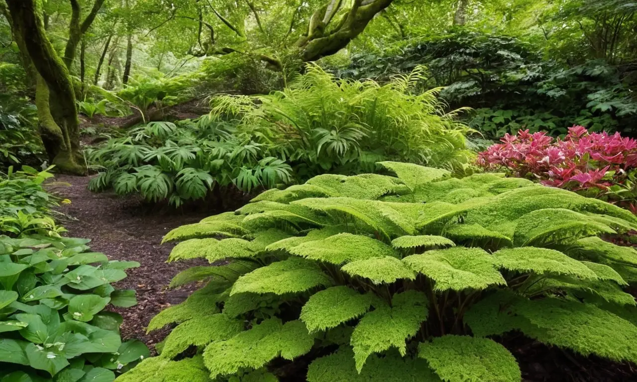 Naturaleza vibrante con diversidad y serenidad