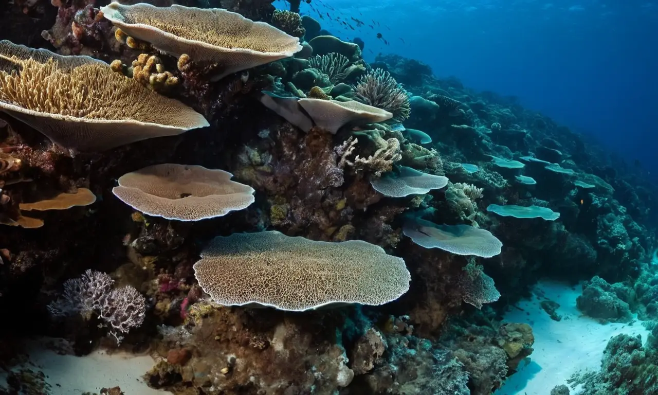 Abyssal paisaje marino repleto de vida