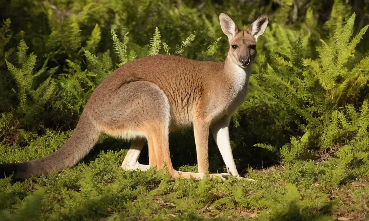 Paisaje australiano vibrante con fauna y luz