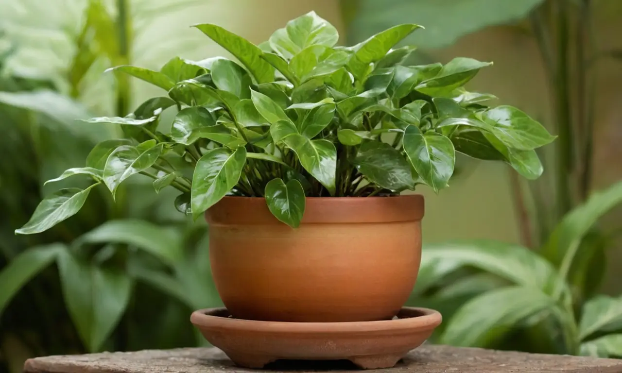 Planta Madreperla vibrante, saludable y serena