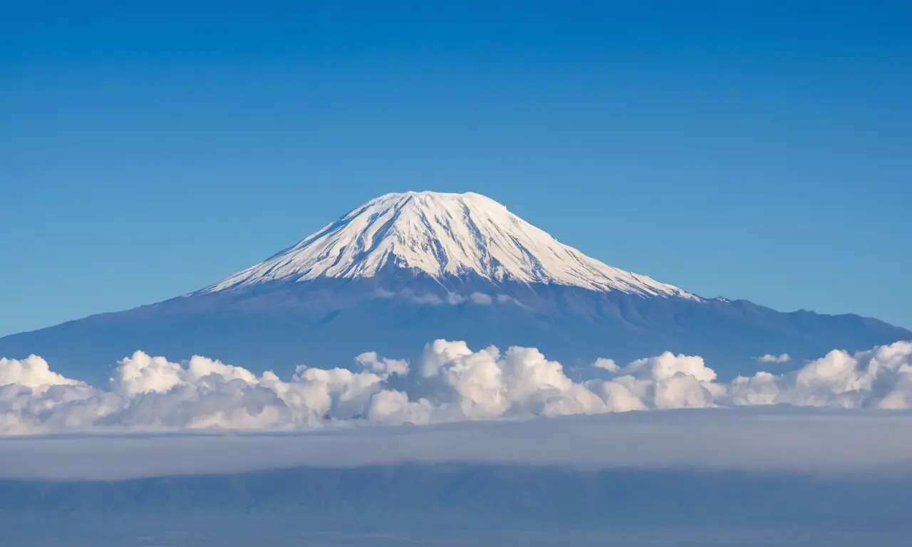 Majestuosos paisajes de nubes y montañas