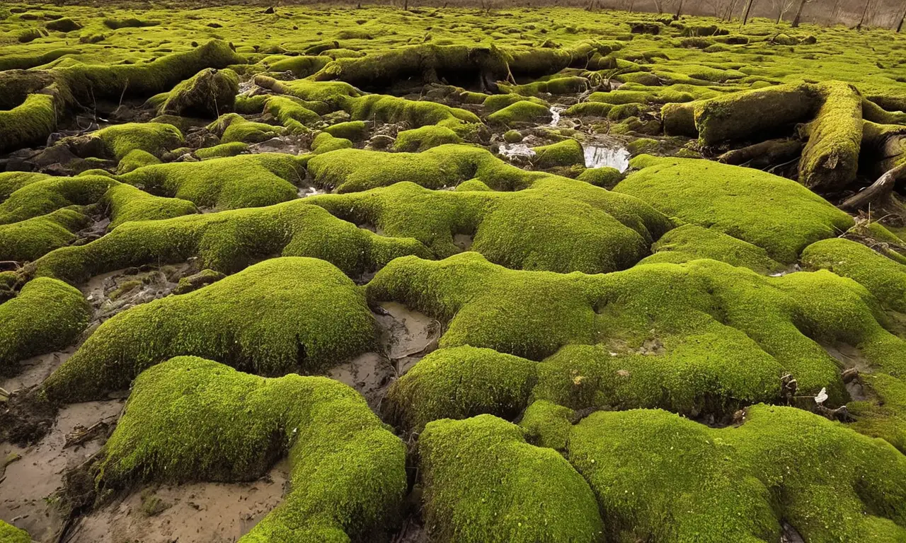 Paisaje de desolación y deterioro ambiental