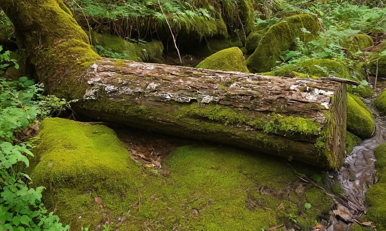 Naturaleza en decadencia y contaminación visible