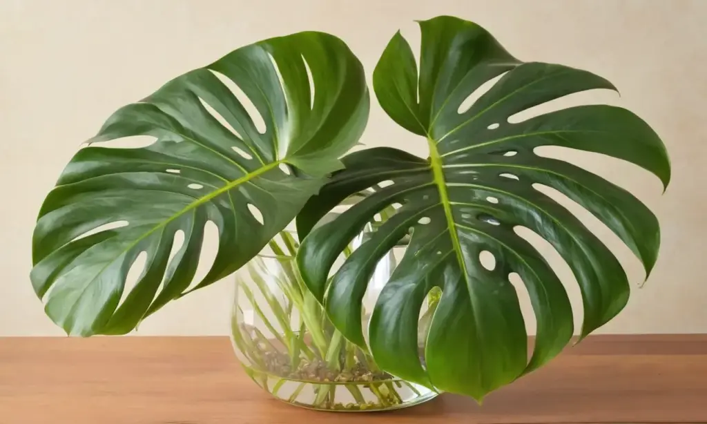 Monstera adansonii crea un ambiente sereno