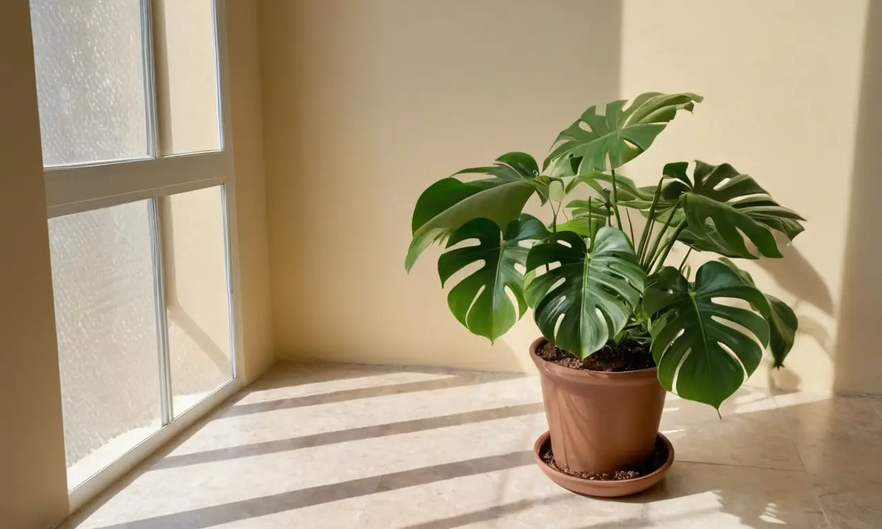 Plantas verdes crean un ambiente acogedor