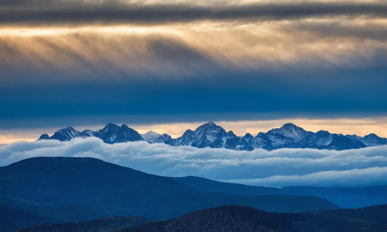 Nubes suaves y dinámicas con luz y sombras