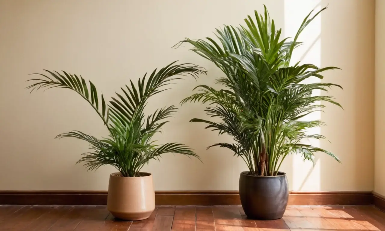 Palmera elegante crea un ambiente acogedor