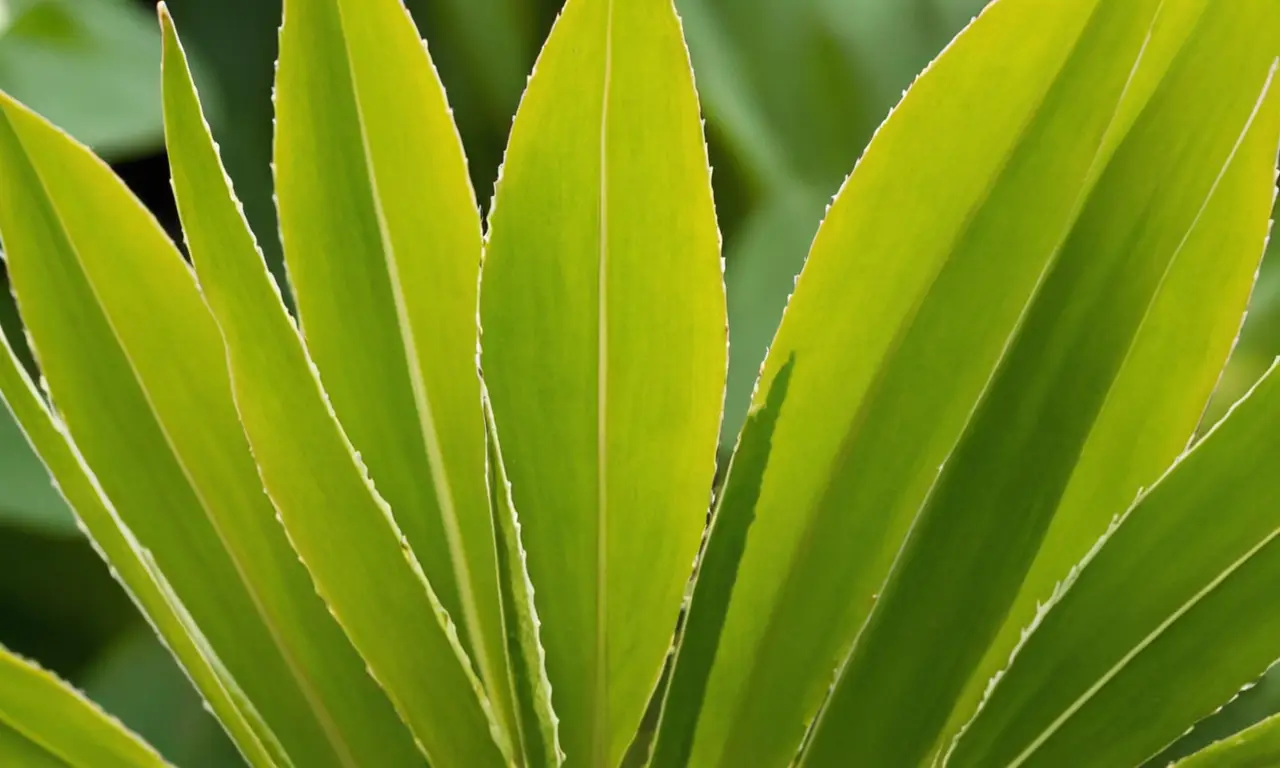 Planta brasileña enferma en entorno natural