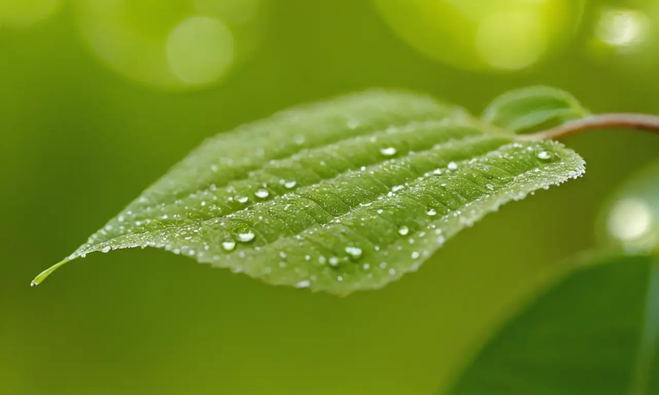 Ecosistema vegetal vibrante y lleno de vida