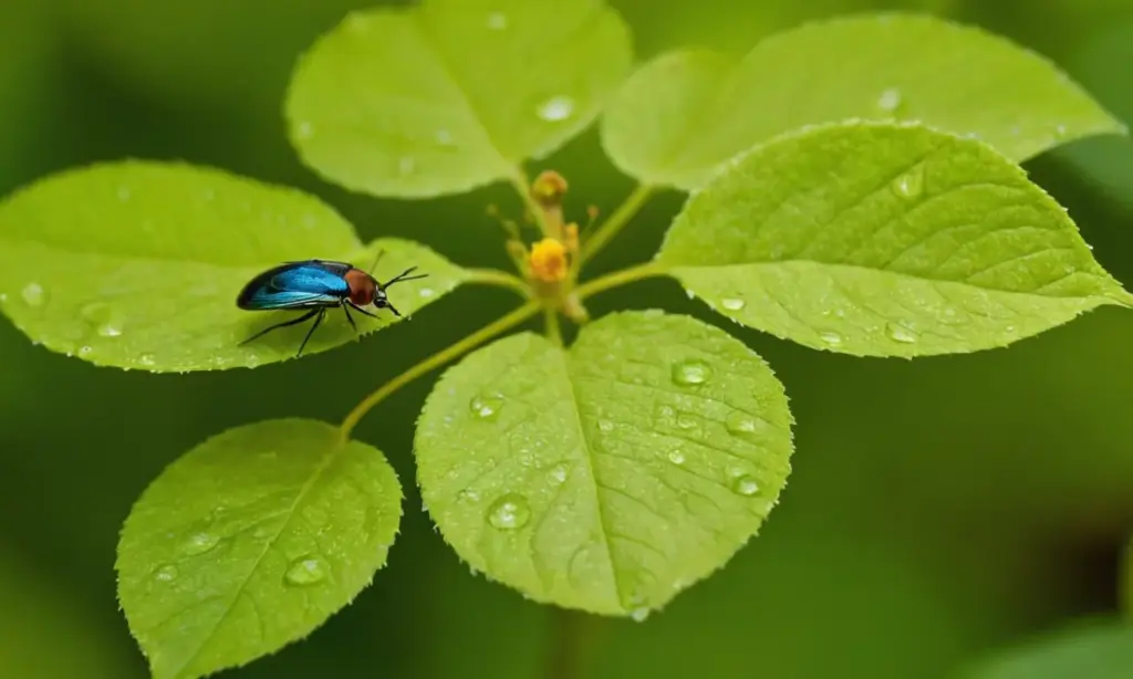 Naturaleza vibrante y armoniosa en detalle