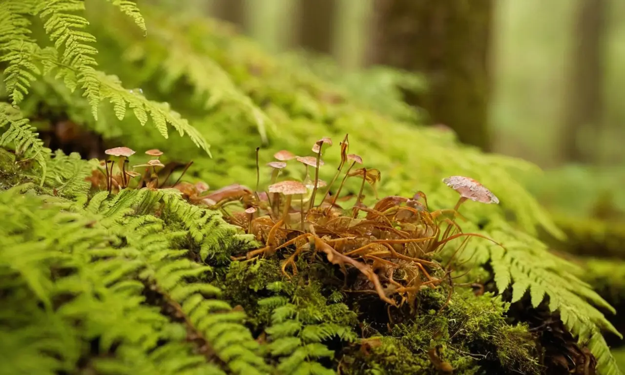 Un bosque sereno y vibrante llena de vida