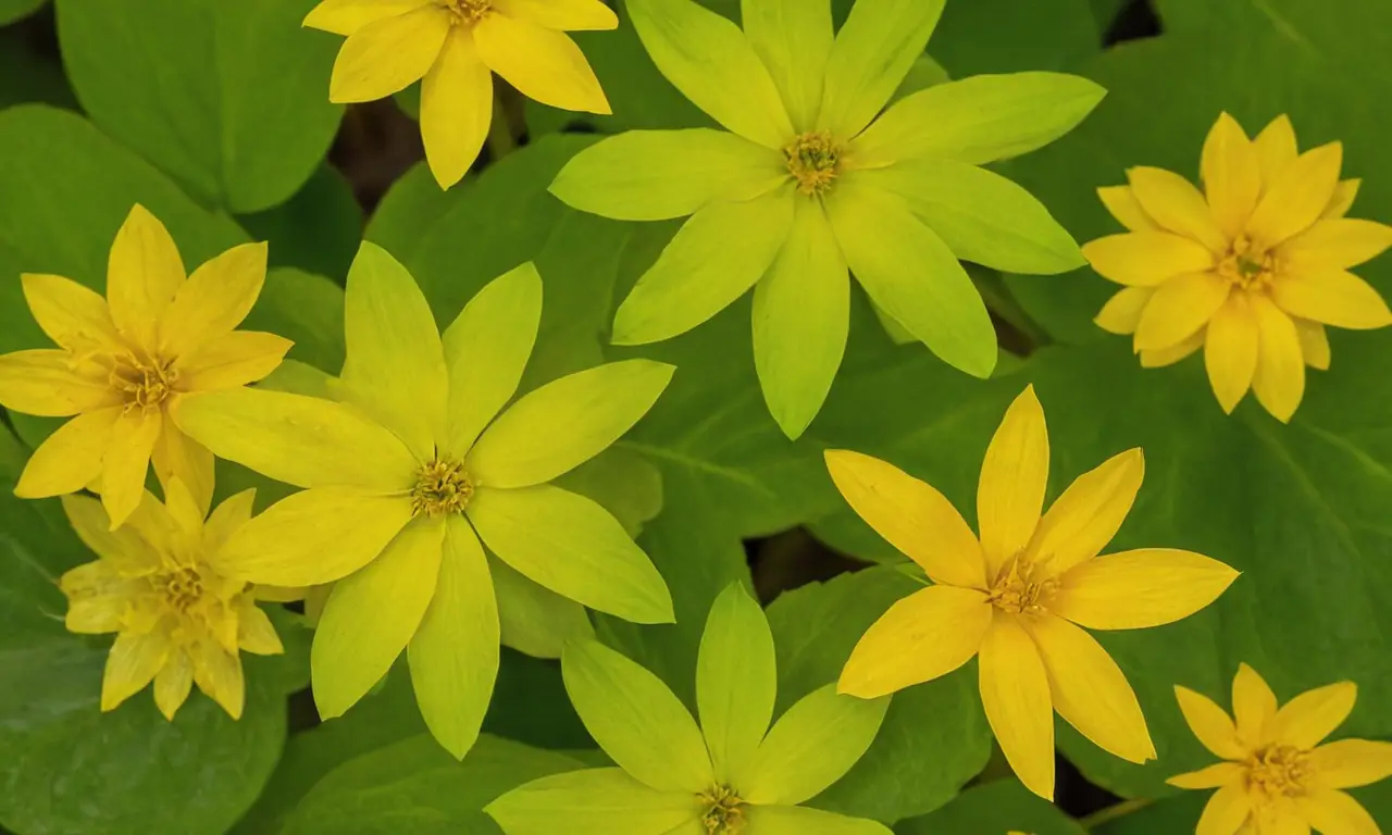 Flores vibrantes resaltan la belleza de la naturaleza