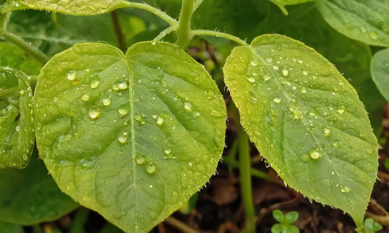Jardín de tomates vibrantes y hojas detalladas