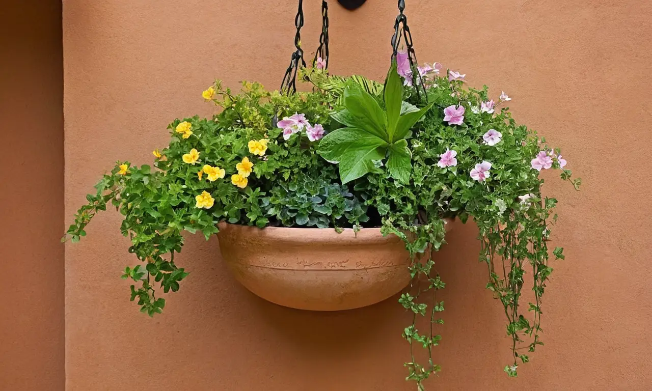 Vibrantes plantas decoran un ambiente sereno