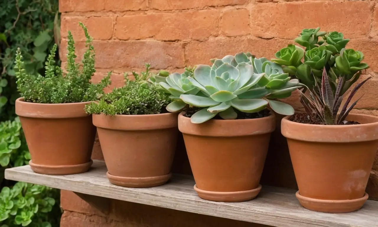 Hojas suculentas crean un ambiente relajante
