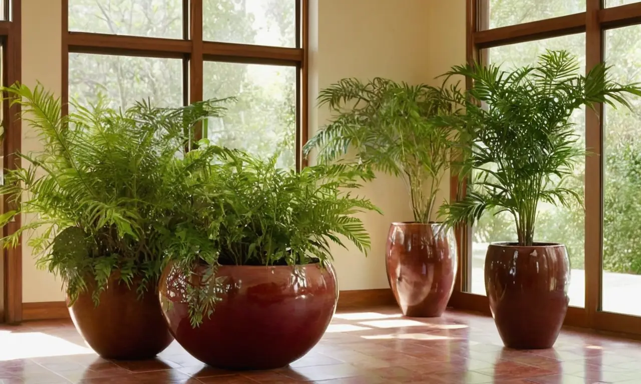 Plantas vibrantes creando un ambiente armonioso