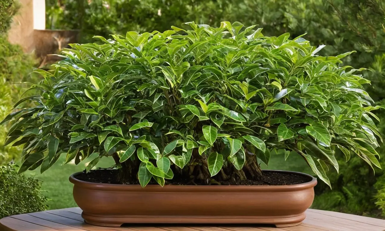 Planta Ficus Benjamina crea ambiente sereno